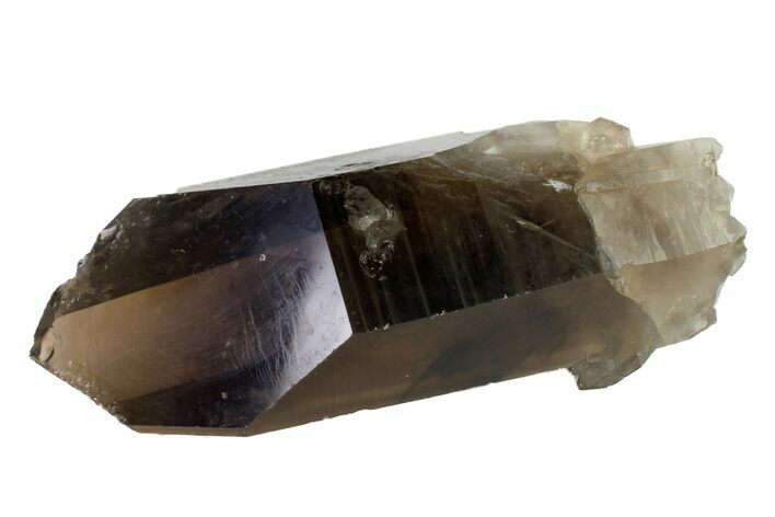Dark Smoky Quartz Crystal - Brazil #159643